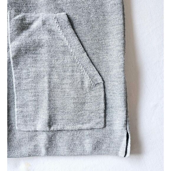 J. Crew Merino Wool Tunic Sweater | Gray Pullover w/ Pockets Women’s XS EUC - Picture 2 of 10